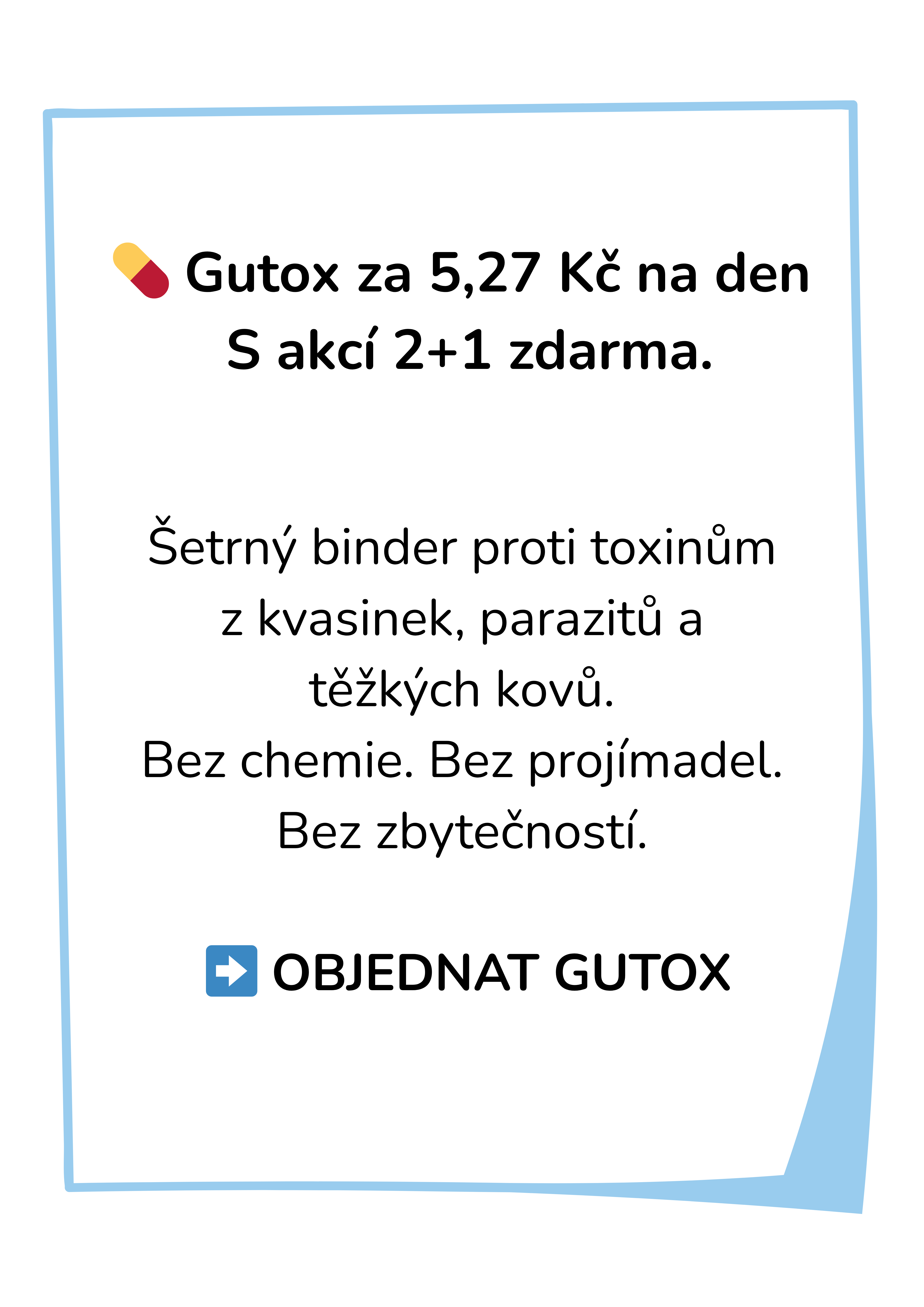 Gutrox 2+1 zdarma